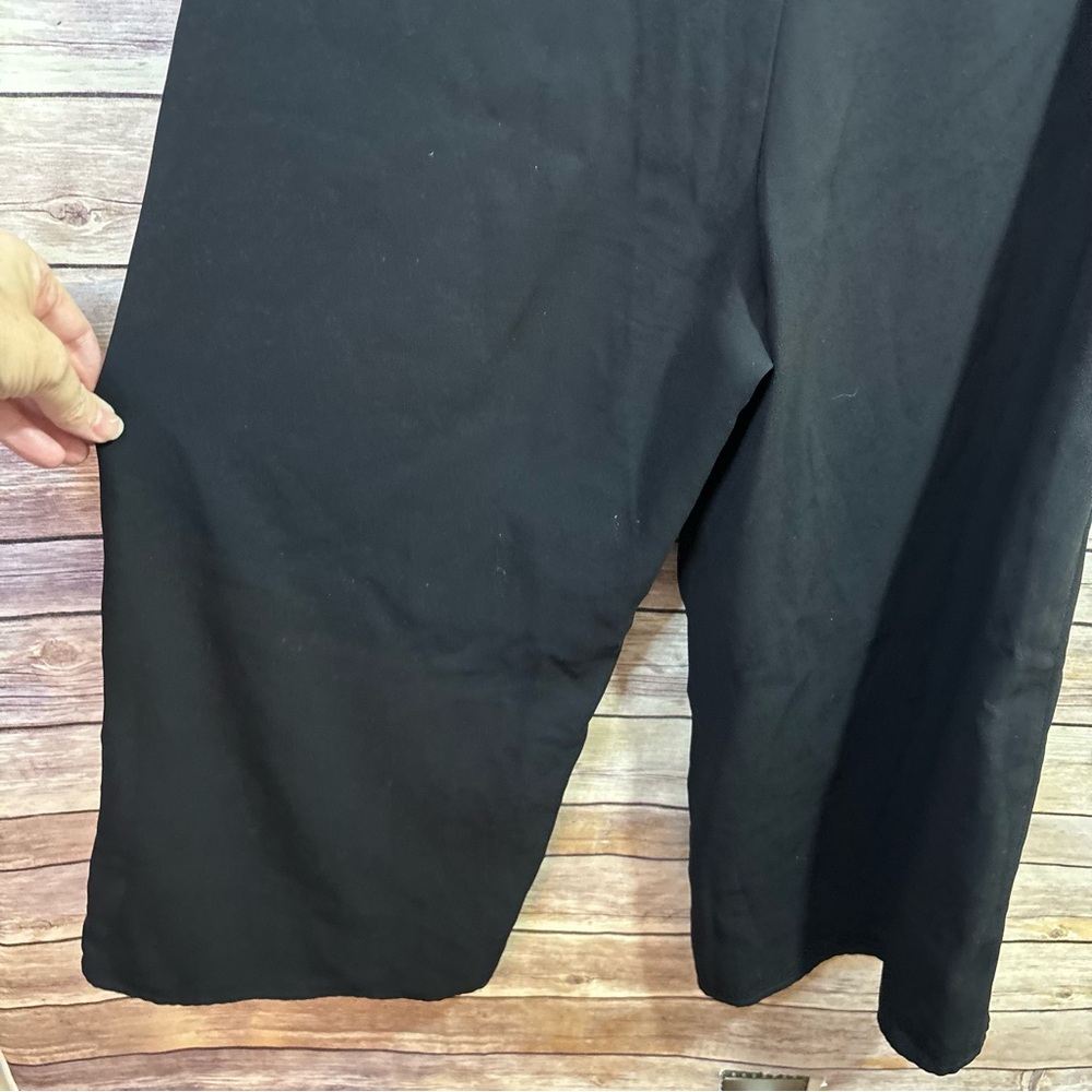 Babaton Roshan Black Strapless Crepe Jumpsuit Chic Minimalist Evening Party 4 - Picture 8 of 12